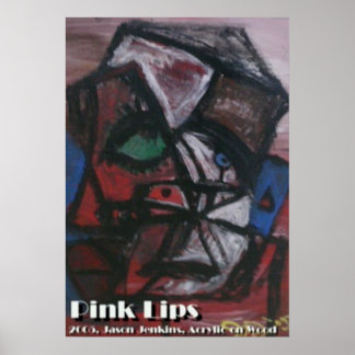 PINK LIPS POSTER