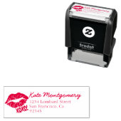 Pink Lips XOXO | Makeup Artist Permastempel (Beispiel)