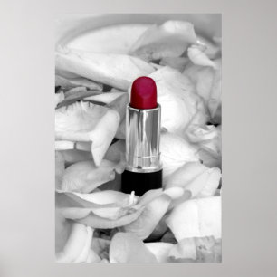 Pink Lipstick Poster