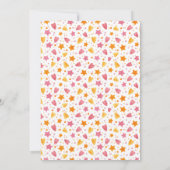 Pink Little Boo Turning Two Halloween 2. Geburtsta Einladung (Rückseite)