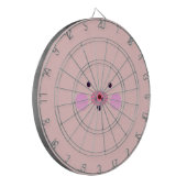 Pink Little Piggy Metal Cage Dartboard Dartscheibe (Vorderseite Links)