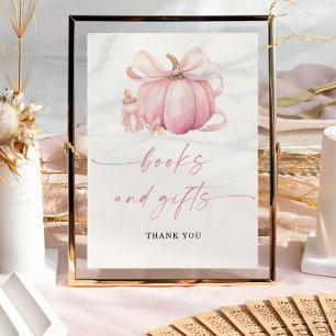 Pink Little Pumpkin Bücher und Geschenke Kinderdus Poster