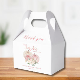 Pink Little Pumpkin Girl Babydusche Gefälligkeitsb Geschenkschachtel