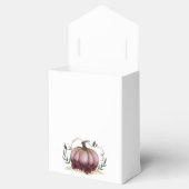 Pink Little Pumpkin Thema Girl Baby Dusche Geschenkschachtel (Geöffnet)