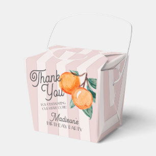 Pink Little Süsse Citrus Geburtstagsparty Gable Geschenkschachtel