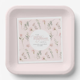 Pink Little Wildblume Baby Girl Dusche Serviette