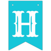 Pink Llama Happy Birthday Party Wimpelkette (Zweite Fahne)