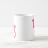 Pink Llama Kaffeetasse (Mittel)