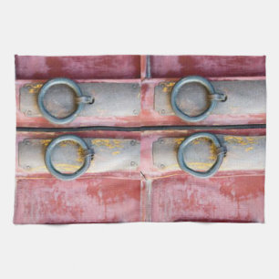 Pink Locks Küche Handtuch