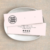 Pink-Logo-Stift Ohrring-Display-Holder