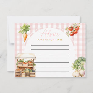 Pink Lokal gezüchtete Fresh Market Kinderduschbera Postkarte