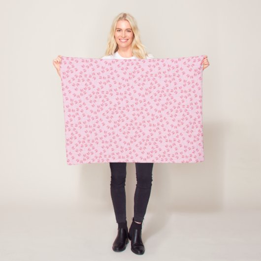 Pink Lollipop Fleecedecke (Beispiel)