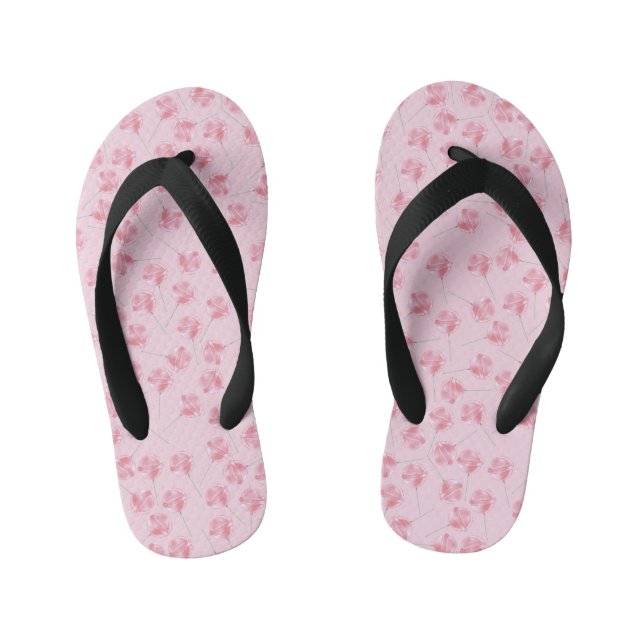 Pink Lollipop Kid's Flip Flops Kinderbadesandalen (Fußbett)