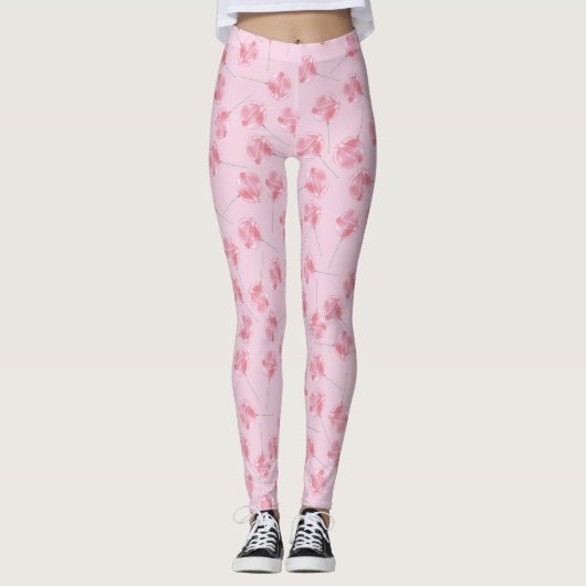 Pink Lollipop Leggings (Vorderseite)