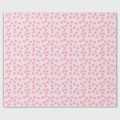 Pink Lollipop Wrapping Paper Geschenkpapier (Flach)