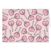 Pink Lollipops, Heart Lollipops, Lollipop Pattern (Vorderseite (Horizontal))