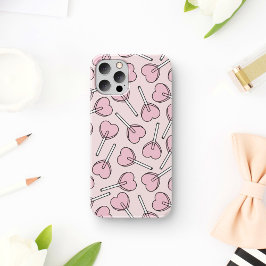 Pink Lollipops, Heart Lollipops, Lollipop Pattern Case-Mate iPhone Hülle