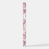 Pink Lollipops, Heart Lollipops, Lollipop Pattern iPhone Hülle (Rechte Seite)