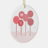 Pink Lollipops Keramikornament (Rechts)