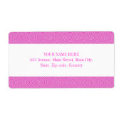 Pink Lollypop Muster (Vorne)