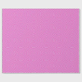 Pink Lollypop Muster Geschenkpapier (Flach)