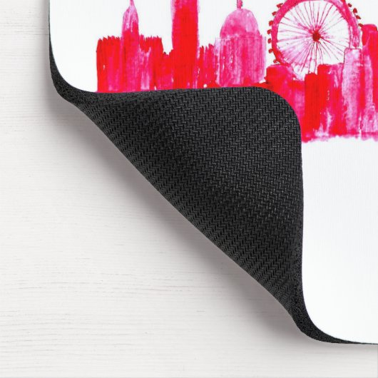 Pink London Mousepad (Ecke)