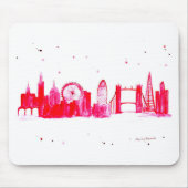 Pink London Mousepad (Vorne)