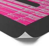 Pink London Poster (Ecke)