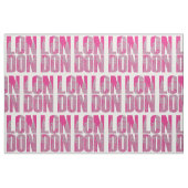Pink London Stoff (Fat Quarter (45,7 x 55,9 cm))