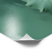 Pink Lotus Artwork  Fotodruck (Ecke)