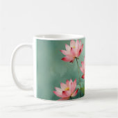 Pink Lotus Artwork Kaffeetasse (Links)