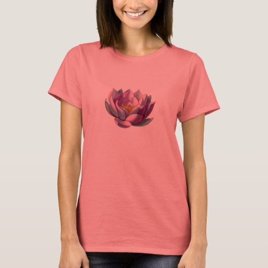 Pink Lotus Blossom T-Shirt (Vorderseite)