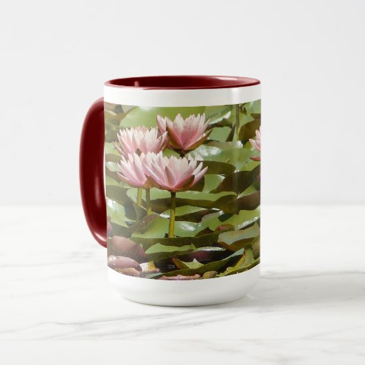 PINK LOTUS BLOSSOME TASSE (Vorderseite Links)