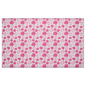Pink Lotus Blume Muster Stoff (Fat Quarter (45,7 x 55,9 cm))