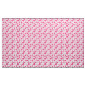 Pink Lotus Blume Muster Stoff (Yard (91,4 cm))