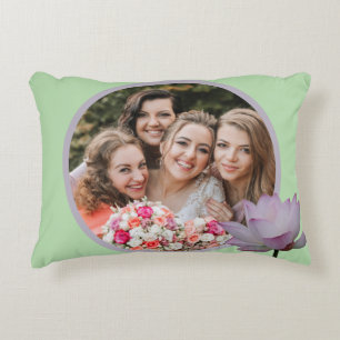 Pink Lotus Blume Wedding Bridesmaid Dekokissen