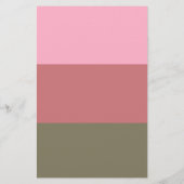 Pink Lotus Blume Yoga & Zen Calligraphy Om Om Flyer (Hinten)