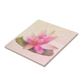 PINK LOTUS BUD KERAMIK TITEL FLIESE (Seite)