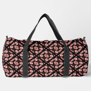 Pink Lotus Classic Duffle Bag