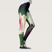 Pink Lotus Flower Fotografy Leggings (Rechts)