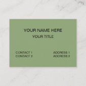 Pink Lotus Flower Salon Spa Visitenkarte (Rückseite)