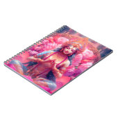 Pink Lotus Goddess of Prosperity - Lakshmi Notizblock (Linke Seite)