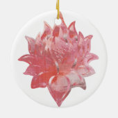 PINK LOTUS KERAMIK ORNAMENT (Hinten)