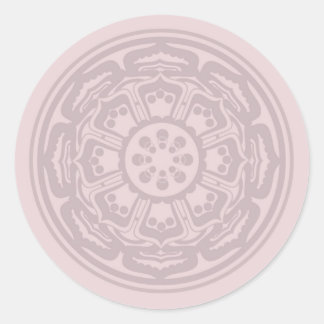 pink_lotus - Lg. Aufkleber