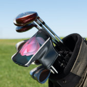 Pink Lotus Monogram Putter Golf Head Cover Headcover (In Situ)