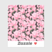 Pink Lotus Pattern Aufkleber (Blatt)