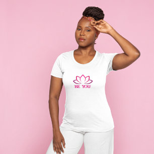 Pink lotus yoga Studios Personengruppe Tri-Blend Shirt
