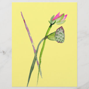 Pink Lotus Zen Blume Buddhistische Kunst