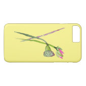 Pink Lotus Zen Blume Buddhistische Kunst Case-Mate iPhone Hülle (Rückseite (Horizontal))