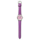 Pink LOVE -  Armbanduhr (Flach)
